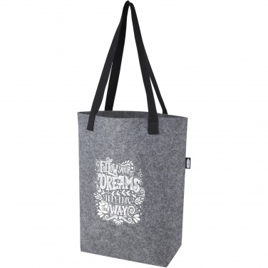 Logo trade promotional products picture of: Felta GRS recycled felt tote bag with wide bottom 12L